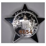 Obsolete Chicago Police Patrolman Badge #8654