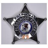 Obsolete Flossmoor Illinois Police Badge #29