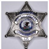 Obsolete Dixmoor Illinois Police Patrol Badge #10