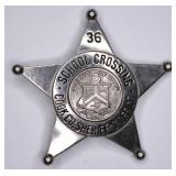 Obsolete Cook Co. Illinois School Crossing Badge