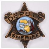 Obsolete Cook Co. Illinois Deputy Sheriff Badge