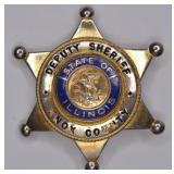 Obsolete Knox County Illinois Deputy Sheriff Badge