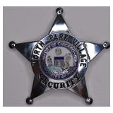 Obsolete Chicago North Park Village Security Badge