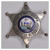 Obsolete Chicago Code Enforcement Supr. Badge