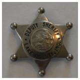 Obsolete Lake Co. IN. Deputy Sheriff Lapel Badge