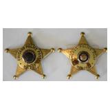 (2) American Legion Chicago Police Lapel Badges