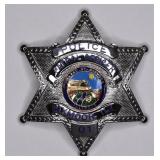 Obsolete Dixmoor Illinois Police Patrol Badge #1