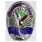 Obsolete Dixmoor Illinois Police Patrol Badge #10