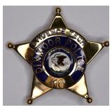 Obsolete Dixmoor Illinois Police Evid. Tech Badge
