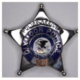 Obsolete Dixmoor Illinois Police Officer Badge #23