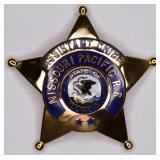 Obsolete Missouri Pacific RR Asst. Chief Badge