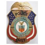 2001 NIST Police Pesidential Inauguration Badge