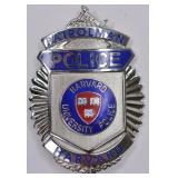 Obsolete Harvard University Police Patrolman Badge