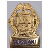 Obsolete Memphis Tennessee Police Sergeant Badge