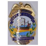 Obsolete New Hampshire State Police Badge #279