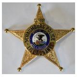 Obsolete Schaumburg Ill. Police Lieutenant Badge