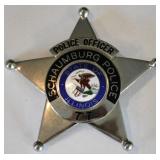 Obsolete Schaumburg Illinois Police Officer Badge