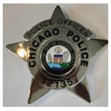 Obsolete Chicago Police Officer Badge #12135