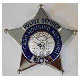 Obsolete Chicago Housing Authority Officer Badge