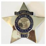 Obsolete Chicago Housing Authority Sergeant Badge