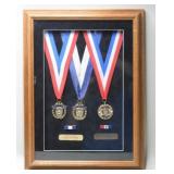 Montebello California Police Medal Lot
