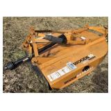 Woods 60 Brush Bull bush hog, 3pt, works well