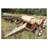 IH 56 2 row corn planter, fertilizer box