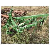 John Deere 3 bottom plow, 3 pt, field ready