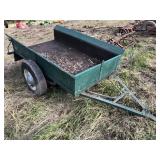 Single axle utility trailer, no title