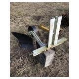 Single bottom 3pt plow