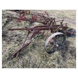 IH single bottom pull type plow