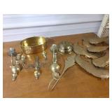 N4 brass Decor candlesticks wall hangings and