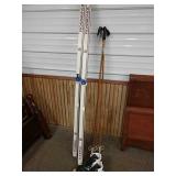 XX Rossignol Cross Country Skis with poles and