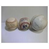 Autographed baseball, Detroit Tigers baseball,