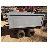 Os1 heavy duty yard cart 30 inch wide by 5 ft