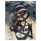 Os12 vintage Wagon Wheels with steering spindle