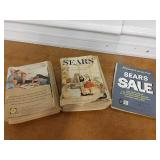 Q13 Sears vintage catalogs 1958 1959 and 1960