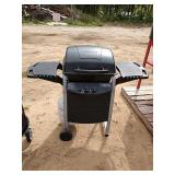 OS BBQ Pro gas grill with tank