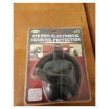 Q1 stereo electronic hearing protection left and