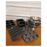 Q4 strainer pans and muffin pans