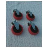 Xx three inch  swivel casters new