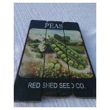 Xx wooden P seed sign