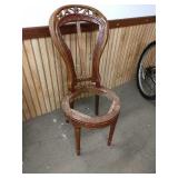 XX vintage chair needs recaning