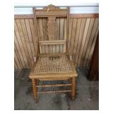 XX wicker seat chair needs repair