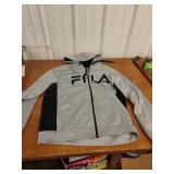 M4 Fila sweat shirt jacket size medium