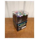 M4 dual tip artist markers brush and fine point