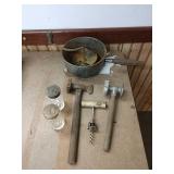 P1 assortment of vintage kitchen tools