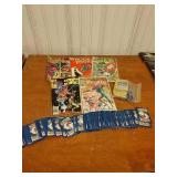M6 Pokemon cards and comic books
