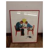 Norman Rockwell print 18 by 22