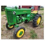 RESTORED JD TRACTORS-HIT & MISS ENGINES 